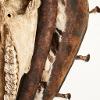 'Last Meal'  Bone, fur, metal, vintage horse collar (leather, straw)  2019  33” x 22” x 10”  $2400